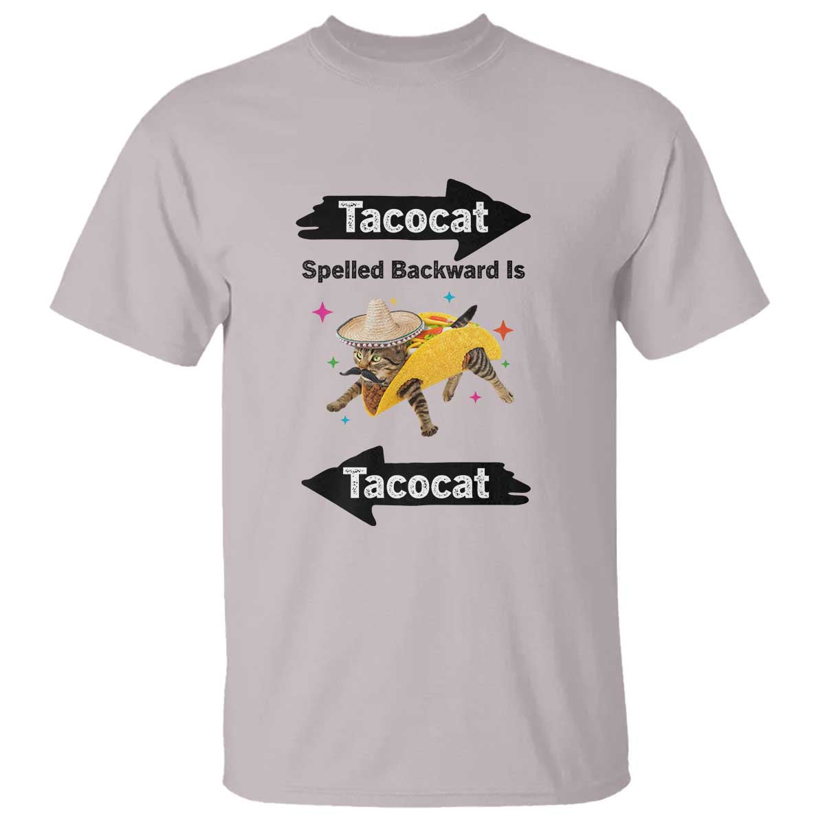 Funny Tacocat Spelled Backward Is Tacocat T Shirt Mexican Food Lover Gift - Wonder Print Shop