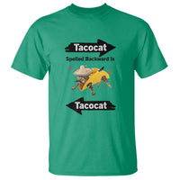 Funny Tacocat Spelled Backward Is Tacocat T Shirt Mexican Food Lover Gift - Wonder Print Shop