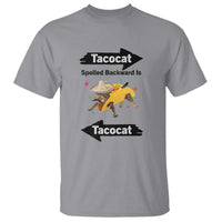 Funny Tacocat Spelled Backward Is Tacocat T Shirt Mexican Food Lover Gift - Wonder Print Shop