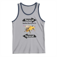 Funny Tacocat Spelled Backward Is Tacocat Tank Top Mexican Food Lover Gift - Wonder Print Shop