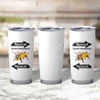 Funny Tacocat Spelled Backward Is Tacocat Tumbler Cup Mexican Food Lover Gift