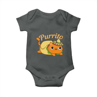 Funny Burrito Lover Gift Baby Onesie Purrito Cat - Wonder Print Shop