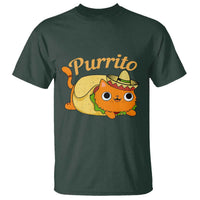 Funny Burrito Lover Gift T Shirt Purrito Cat - Wonder Print Shop