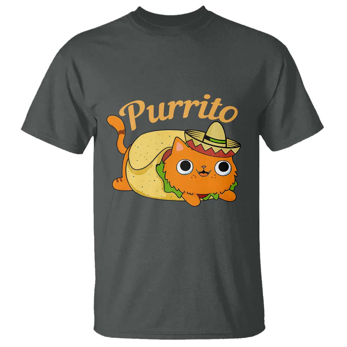 Funny Burrito Lover Gift T Shirt Purrito Cat - Wonder Print Shop