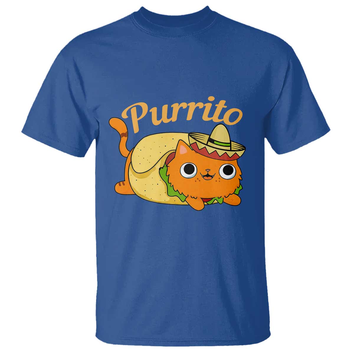 Funny Burrito Lover Gift T Shirt Purrito Cat - Wonder Print Shop