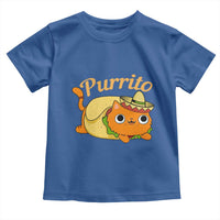 Funny Burrito Lover Gift Toddler T Shirt Purrito Cat - Wonder Print Shop