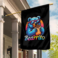 Mexican Food Lover Gift Garden Flag Funny Bearrito - Wonder Print Shop