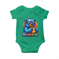 Mexican Food Lover Gift Baby Onesie Funny Bearrito - Wonder Print Shop
