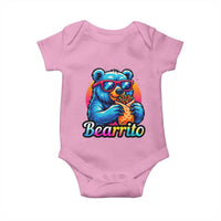 Mexican Food Lover Gift Baby Onesie Funny Bearrito - Wonder Print Shop