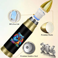 Mexican Food Lover Gift Bullet Tumbler Funny Bearrito