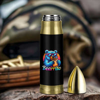 Mexican Food Lover Gift Bullet Tumbler Funny Bearrito
