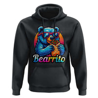 Mexican Food Lover Gift Hoodie Funny Bearrito - Wonder Print Shop