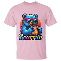Mexican Food Lover Gift T Shirt Funny Bearrito - Wonder Print Shop