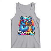 Mexican Food Lover Gift Tank Top Funny Bearrito - Wonder Print Shop