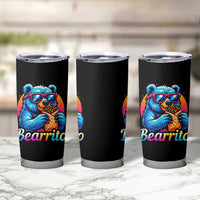 Mexican Food Lover Gift Tumbler Cup Funny Bearrito