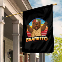 Burrito Lover Gift Garden Flag Funny Bearrito - Wonder Print Shop