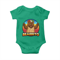 Burrito Lover Gift Baby Onesie Funny Bearrito - Wonder Print Shop