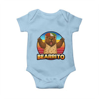 Burrito Lover Gift Baby Onesie Funny Bearrito - Wonder Print Shop