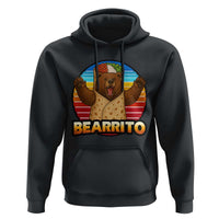 Burrito Lover Gift Hoodie Funny Bearrito - Wonder Print Shop