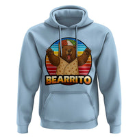 Burrito Lover Gift Hoodie Funny Bearrito - Wonder Print Shop