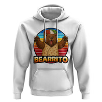Burrito Lover Gift Hoodie Funny Bearrito - Wonder Print Shop