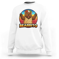Burrito Lover Gift Sweatshirt Funny Bearrito - Wonder Print Shop