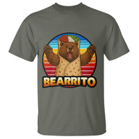 Burrito Lover Gift T Shirt Funny Bearrito - Wonder Print Shop