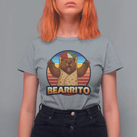 Burrito Lover Gift T Shirt For Women Funny Bearrito - Wonder Print Shop