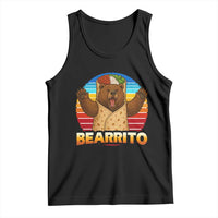 Burrito Lover Gift Tank Top Funny Bearrito - Wonder Print Shop