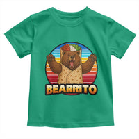 Burrito Lover Gift Toddler T Shirt Funny Bearrito - Wonder Print Shop