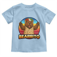 Burrito Lover Gift Toddler T Shirt Funny Bearrito - Wonder Print Shop