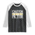 Funny Sarcastic Raglan Shirt Caution I Have No Filter - Wonder Print Shop