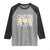 Funny Sarcastic Raglan Shirt Caution I Have No Filter - Wonder Print Shop