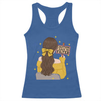 Caution I Have No Filter Racerback Tank Top Funny Sarcasm Gift - Wonder Print Shop