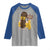 Caution I Have No Filter Raglan Shirt Funny Sarcasm Gift - Wonder Print Shop