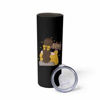 Caution I Have No Filter Skinny Tumbler Funny Sarcasm Gift