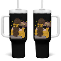 Caution I Have No Filter Tumbler With Handle Funny Sarcasm Gift