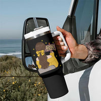 Caution I Have No Filter Tumbler With Handle Funny Sarcasm Gift