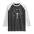 Sarcastic Work Humor Raglan Shirt I Do Not Have The Time Or The Crayons - Wonder Print Shop