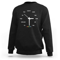Sarcastic Work Humor Sweatshirt I Do Not Have The Time Or The Crayons - Wonder Print Shop