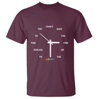 Sarcastic Work Humor T Shirt I Do Not Have The Time Or The Crayons - Wonder Print Shop