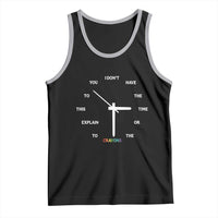 Sarcastic Work Humor Tank Top I Do Not Have The Time Or The Crayons - Wonder Print Shop