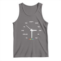 Sarcastic Work Humor Tank Top I Do Not Have The Time Or The Crayons - Wonder Print Shop