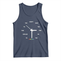 Sarcastic Work Humor Tank Top I Do Not Have The Time Or The Crayons - Wonder Print Shop