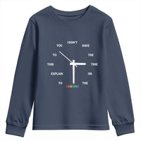 Sarcastic Work Humor Youth Sweatshirt I Do Not Have The Time Or The Crayons - Wonder Print Shop