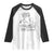 I Do Not Have The Time Or The Crayons To Explain Raglan Shirt Funny Office Quote - Wonder Print Shop