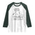 I Do Not Have The Time Or The Crayons To Explain Raglan Shirt Funny Office Quote - Wonder Print Shop