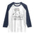 I Do Not Have The Time Or The Crayons To Explain Raglan Shirt Funny Office Quote - Wonder Print Shop