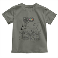I Do Not Have The Time Or The Crayons To Explain Toddler T Shirt Funny Office Quote - Wonder Print Shop