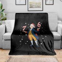 George Washington 67 Meme Throw Blanket Funny Christmas Gift - Wonder Print Shop